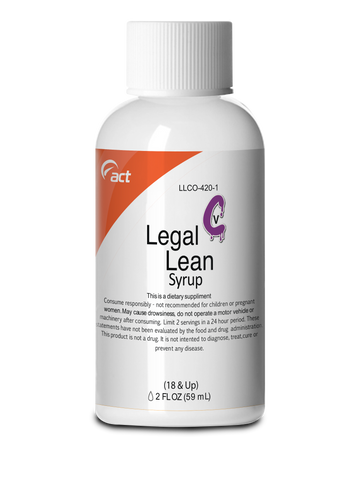 Legal Lean Grape Syrup
