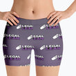 Legal Lean Womens Booty Shorts