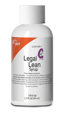 Legal Lean Grape Syrup