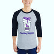 Grey Legal Lean Baseball Tee